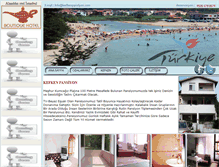 Tablet Screenshot of kefkenpansiyon.com